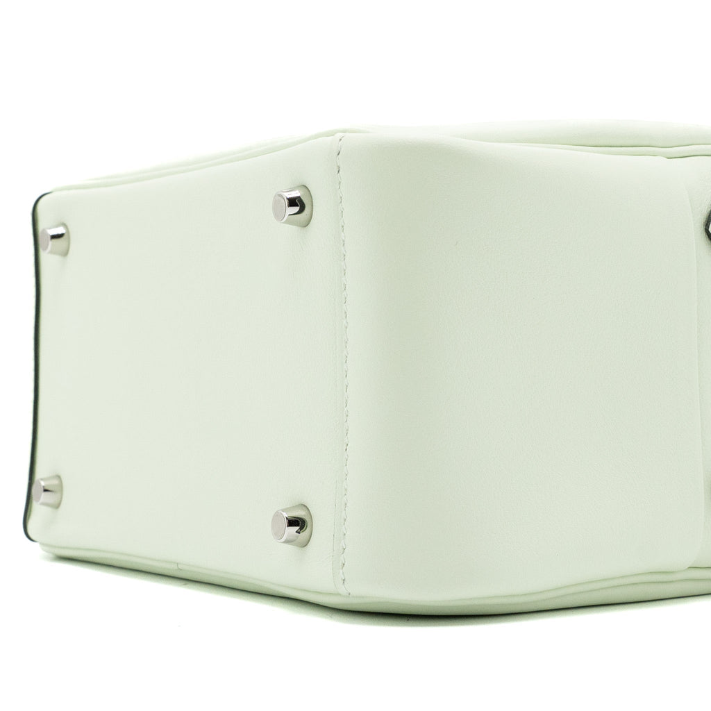 HERMES MINI LINDY SWIFT VERT FIZZ SHW