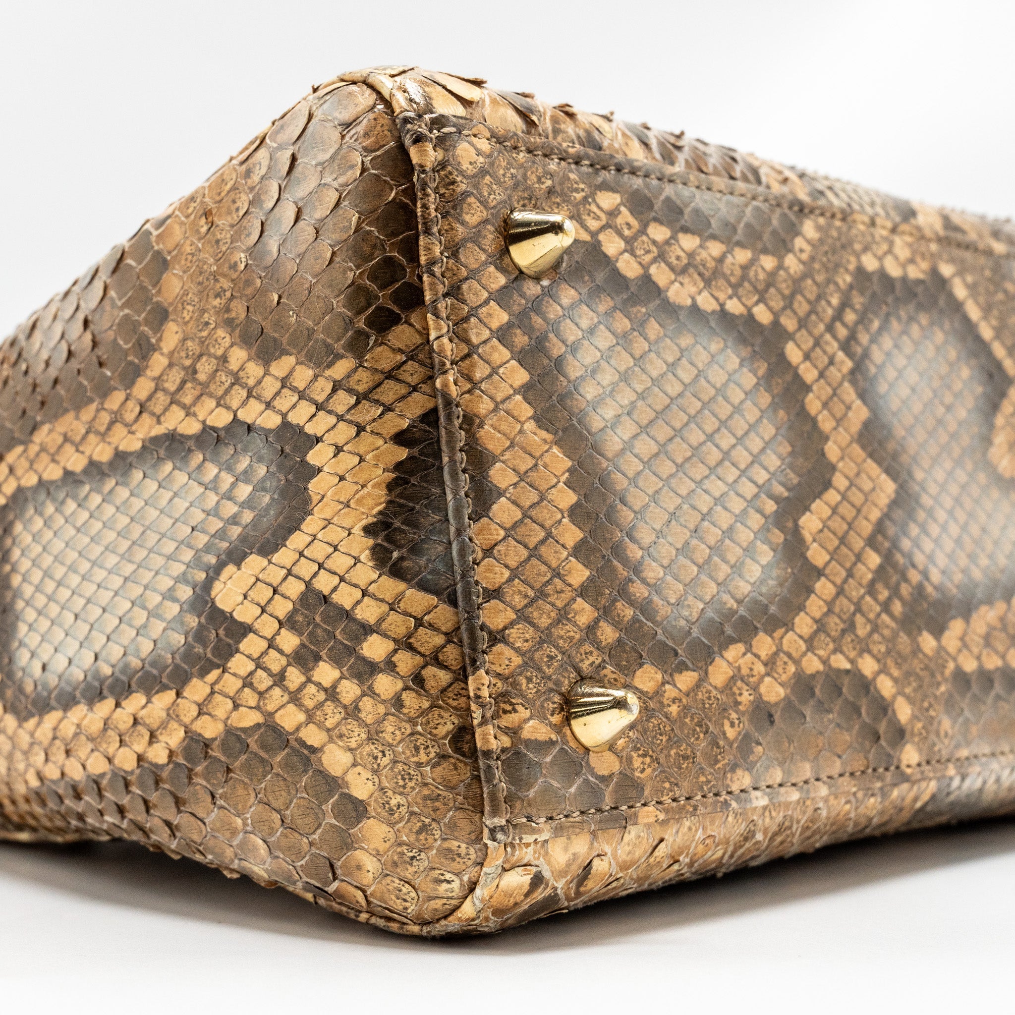 DIOR MEDIUM LADY DIOR PYTHON MULTICOLOUR LGHW