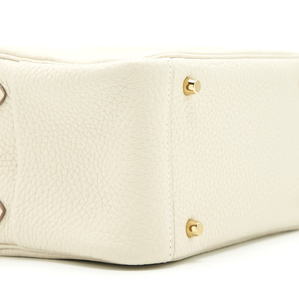 HERMES MINI LINDY CLEMENCE CRAIE GHW
