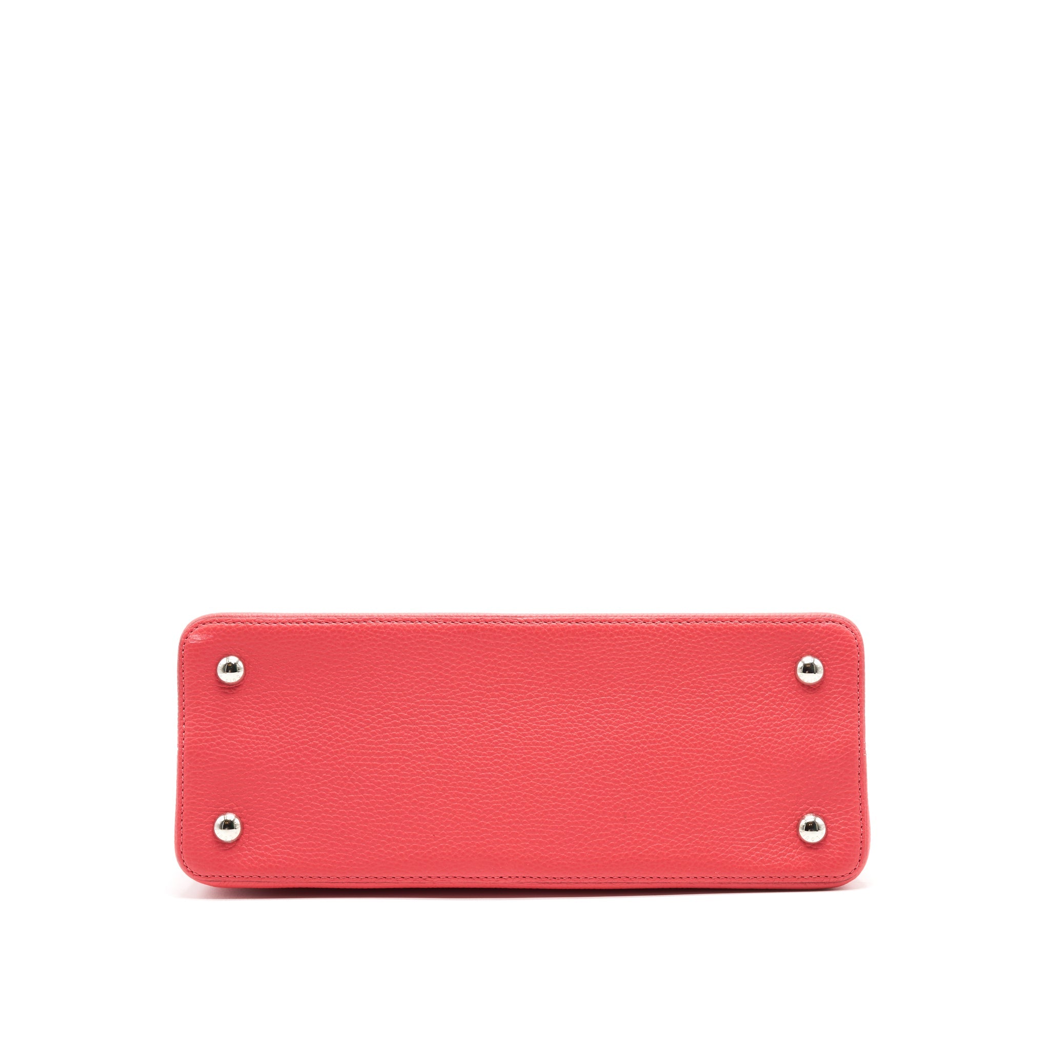 LOUIS VUITTON CAPUCINES MM PINK WITH SHW