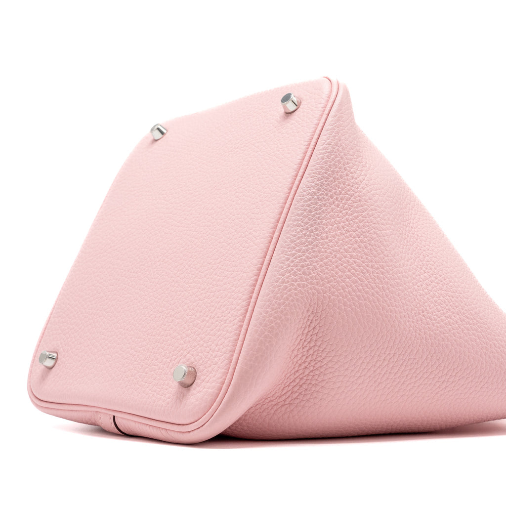 HERMES PICOTIN 22 LOCK BAG CLEMENCE ROSE SAKURA SHW