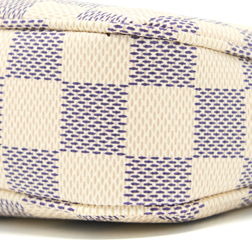 LOUIS VUITTON POCHETTE ACCESSORIES DAMIER AZUR CANVAS GHW (NEW VERSION)