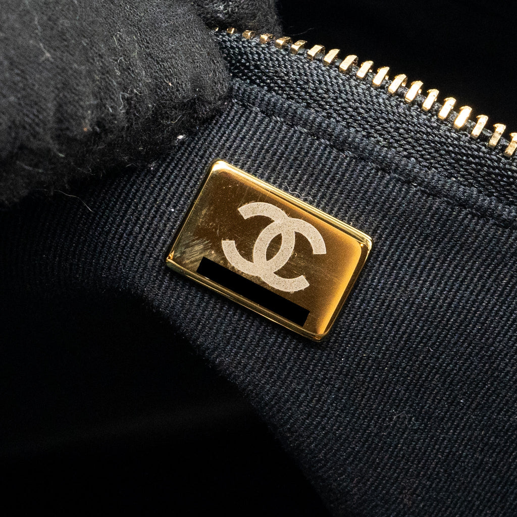 CHANEL LARGE 31 BAG AGED CALFSKIN BLACK LGHW (MICROCHIP)