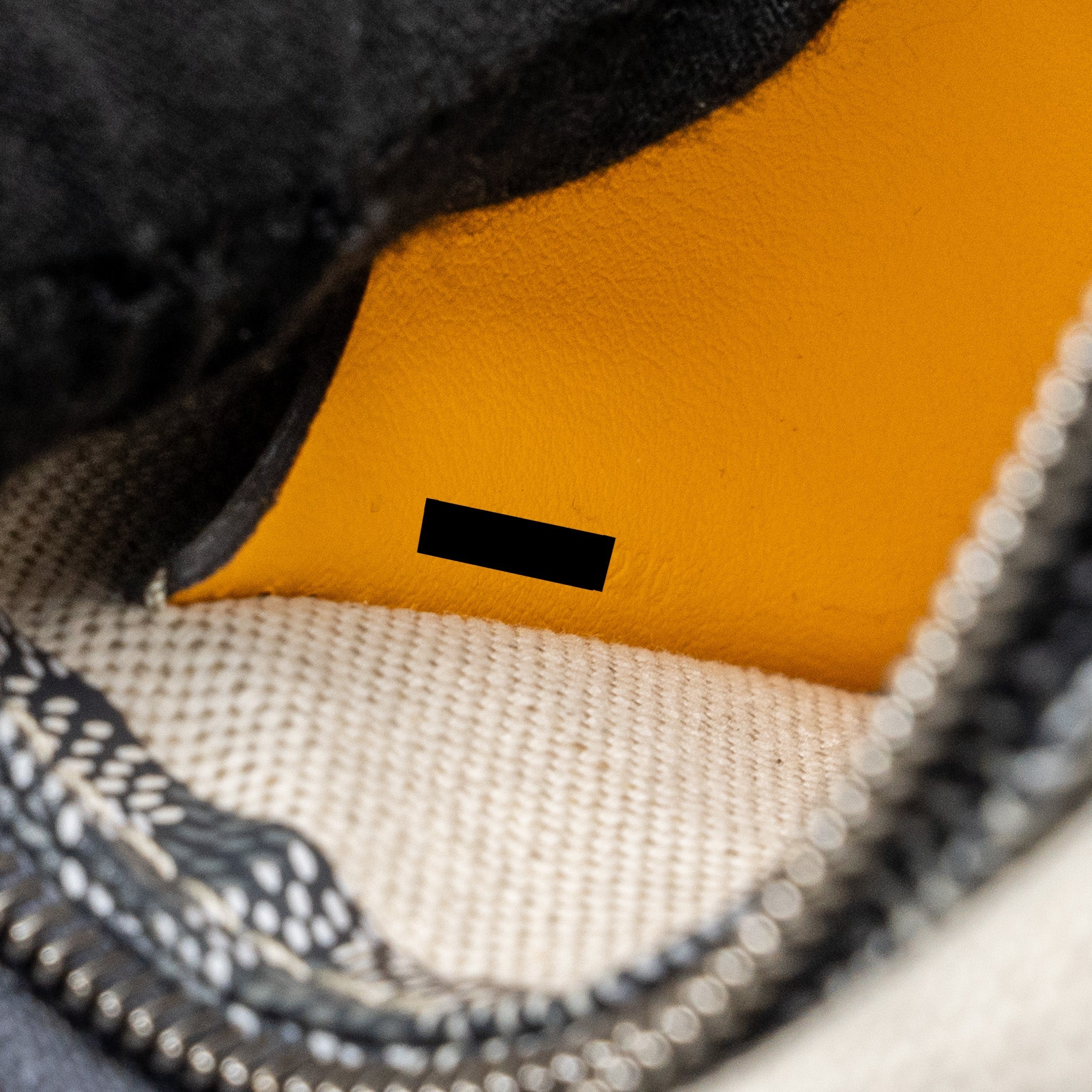 GOYARD PORTEFEUILLE POCHETTE PLUMET GOYARDINE CANVAS / LEATHER GREY SHW