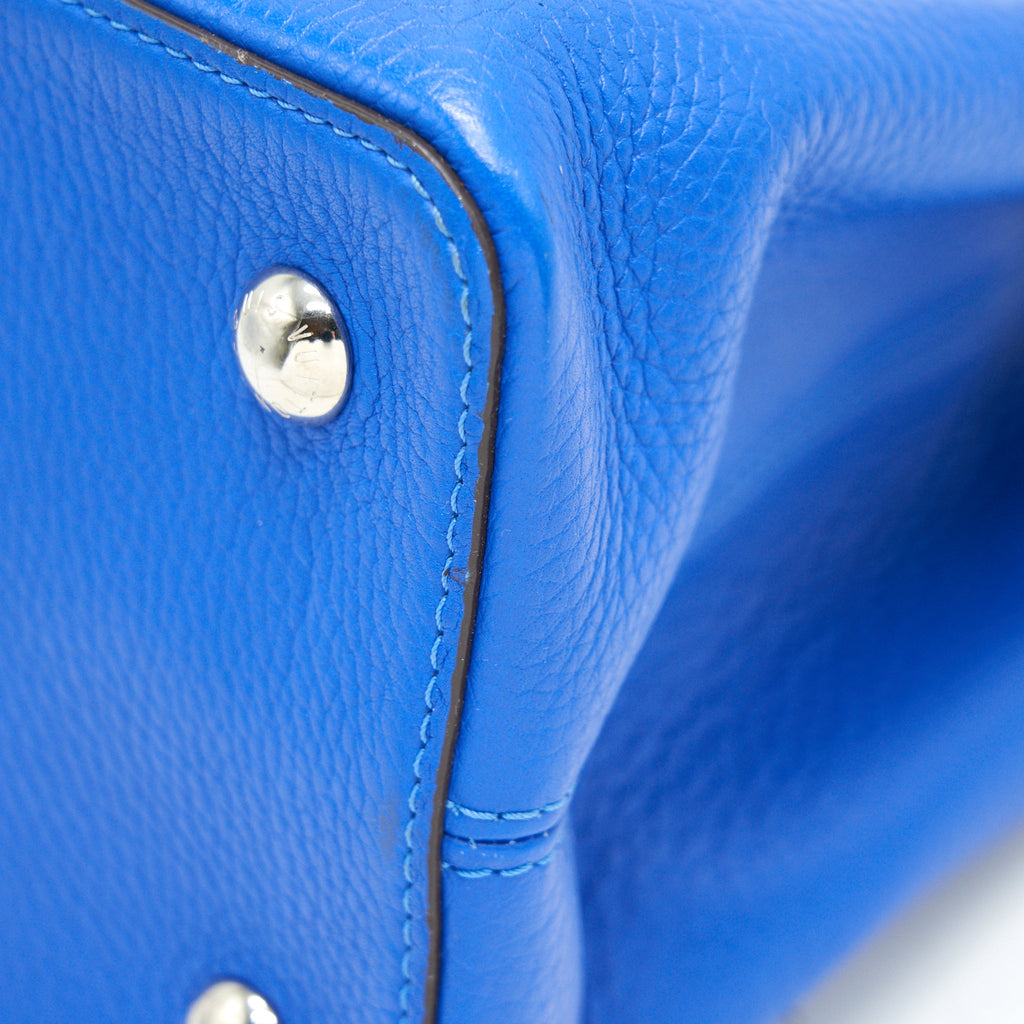 LOUIS VUITTON CAPUCINES ROYAL BLUE MM