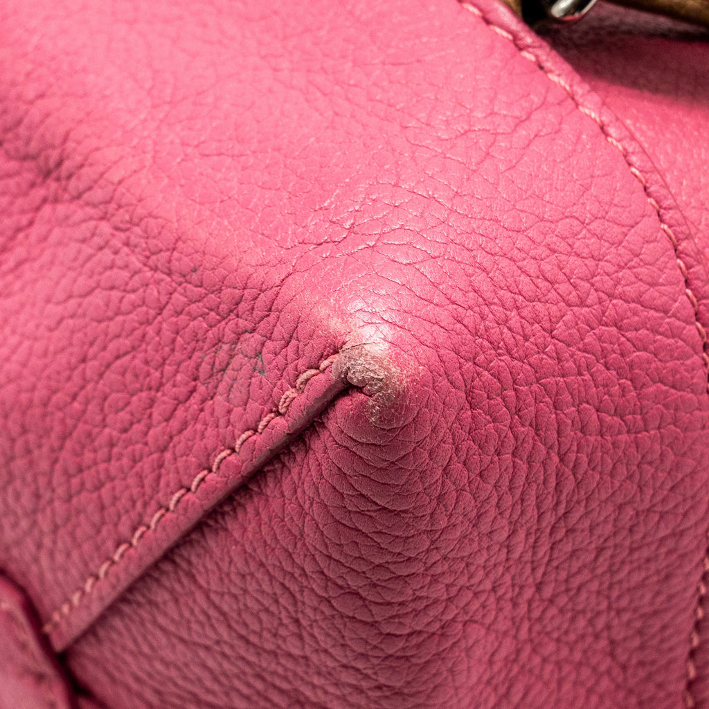 LOUIS VUITTON LOCKME BACKPACK CALFSKIN PINK/BEIGE SHW