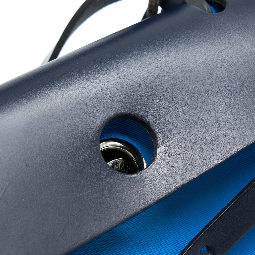 HERMES HERBAG 31 BLUE / BLACK SHW