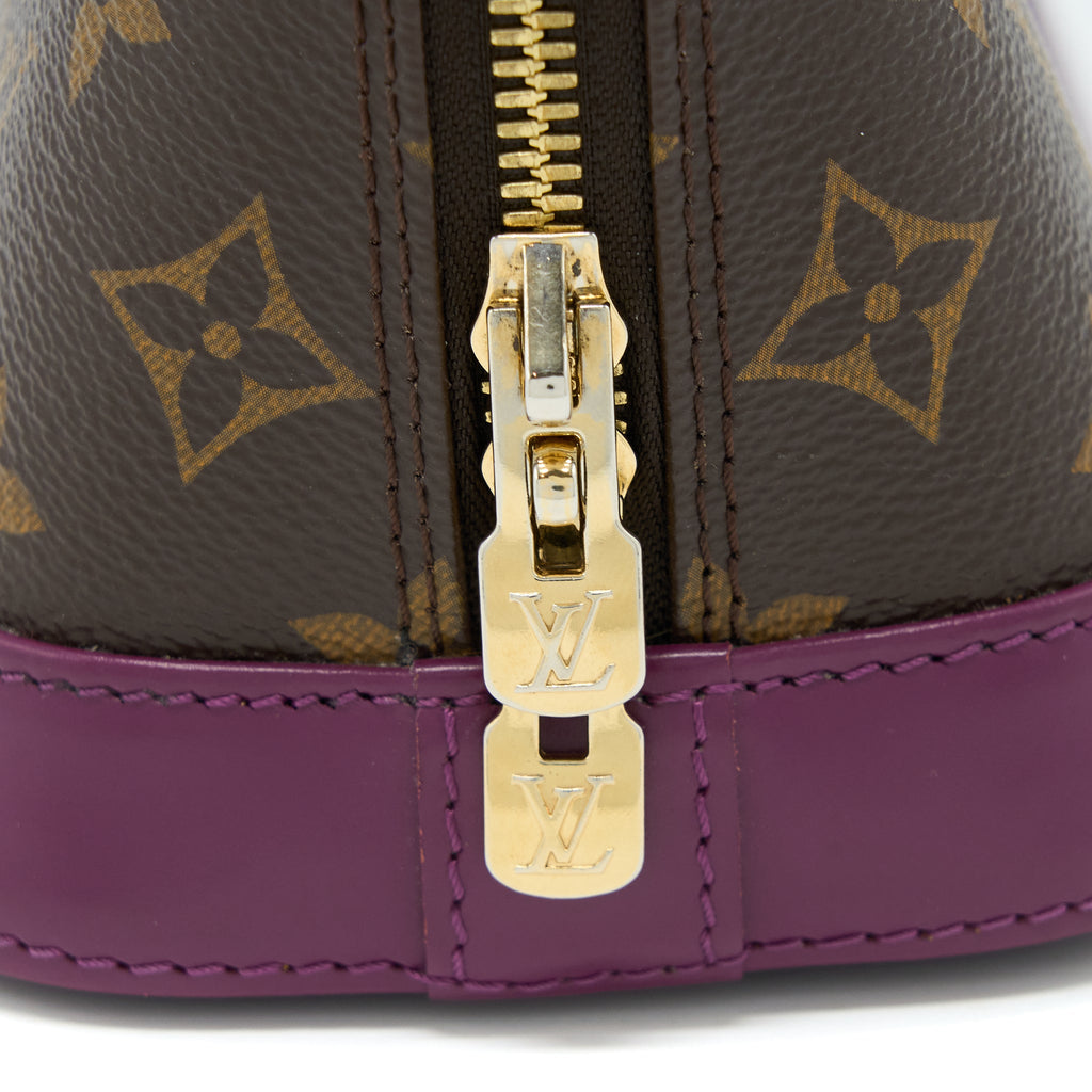 LOUIS VUITTON ALMA BB LIMITED EDITION MONOGRAM CANVAS MULTICOLOUR GHW