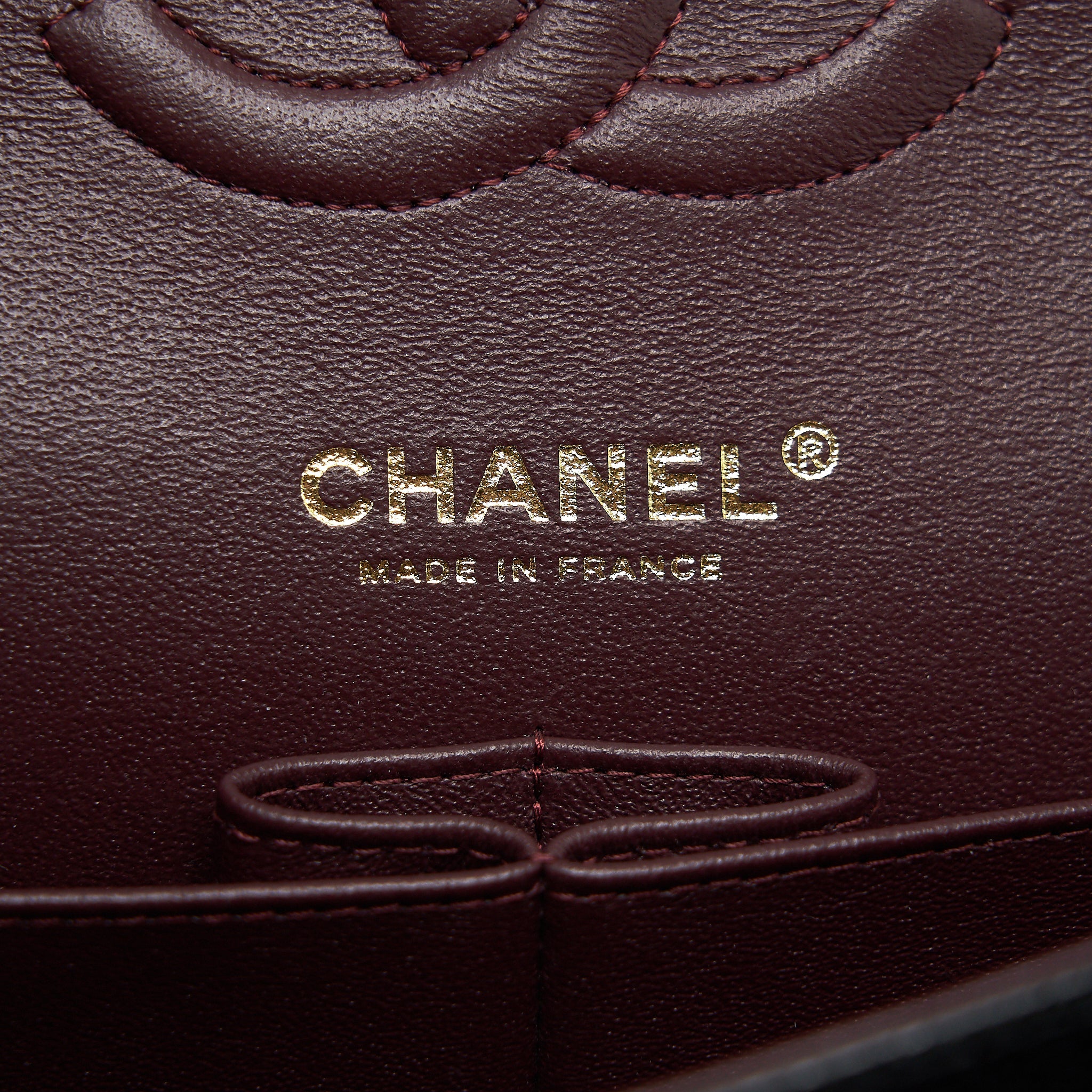 CHANEL MEDIUM CLASSIC DOUBLE FLAP 25CM CAVIAR BLACK GHW (MICROCHIP)