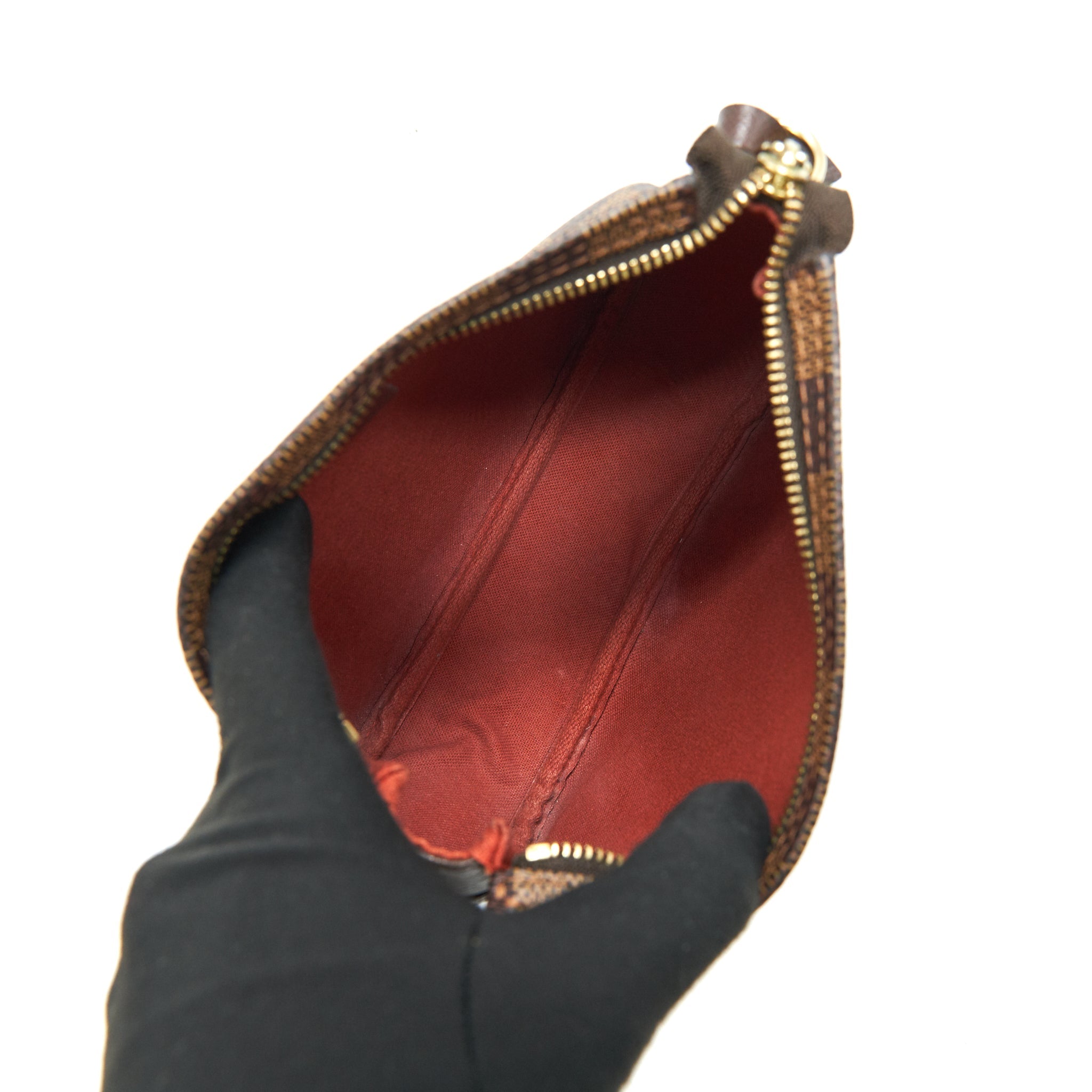 LOUIS VUITTON POCHETTE ACCESSORIES DAMIER EBENE