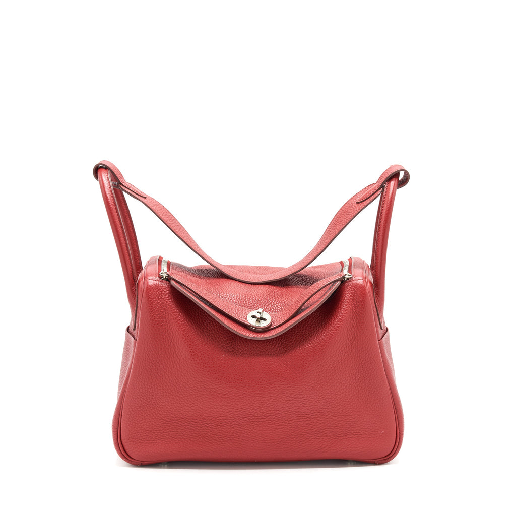 HERMES LINDY 30 CK54 ROUGH GARANCE SHW