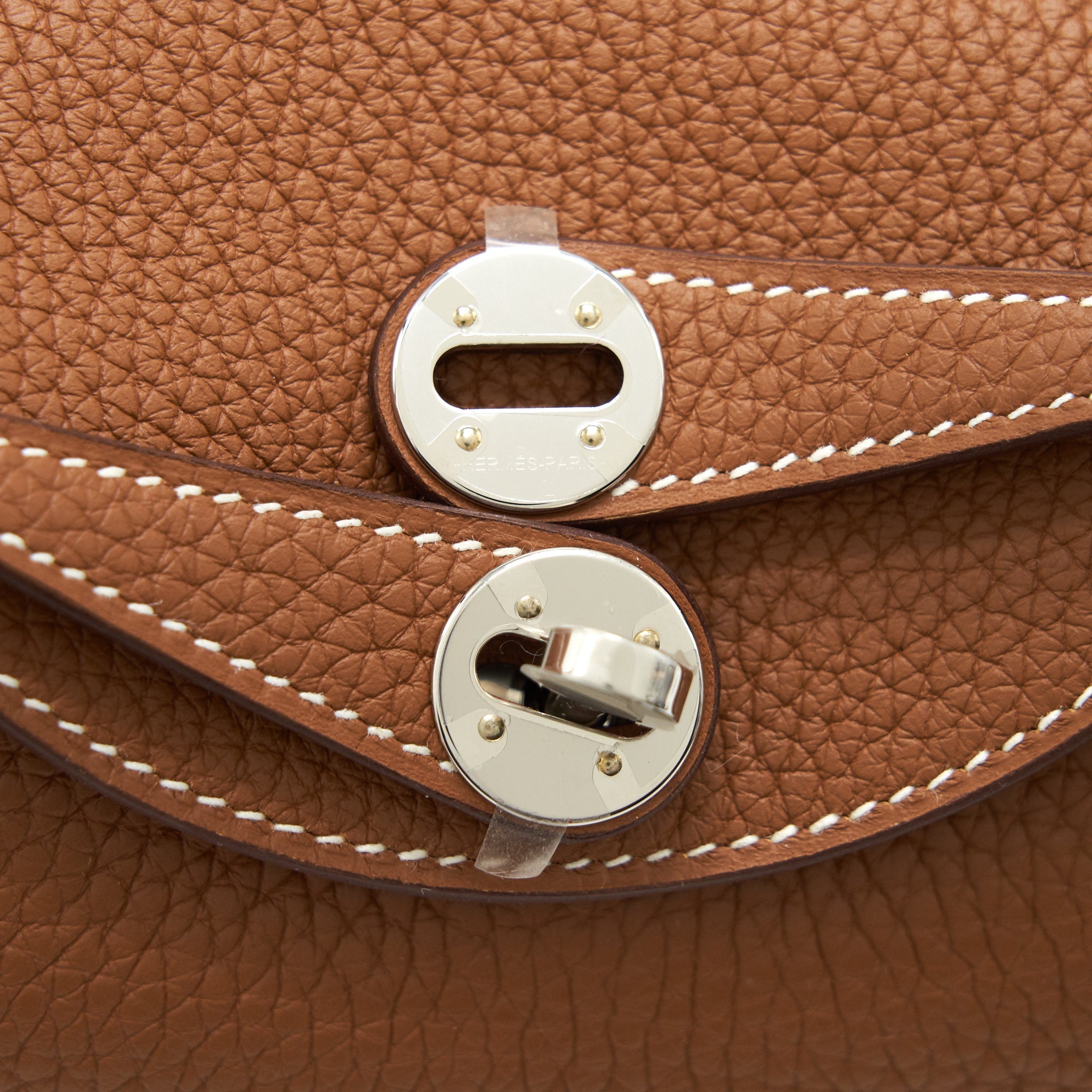 HERMES MINI LINDY GOLD WITH SHW