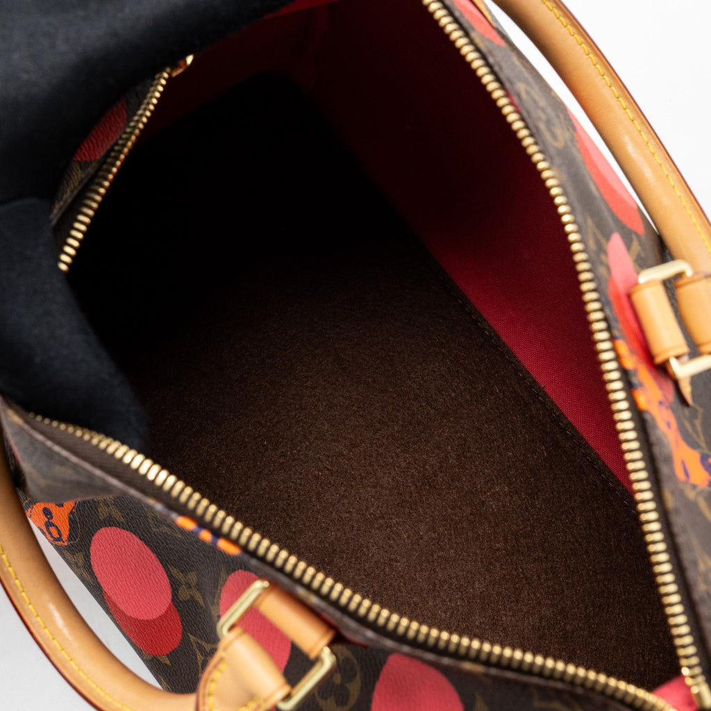 LOUIS VUITTON SPEEDY 30 RAMAGE MONOGRAM CANVAS GHW