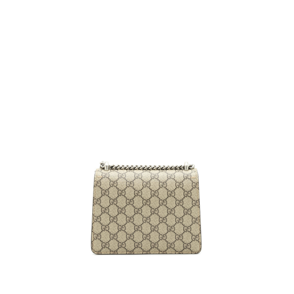 GUCCI DIONYSUS GG SUPREME MINI BAG BEIGE
