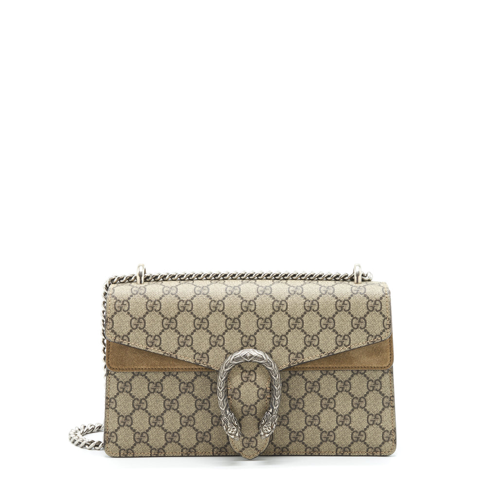 GUCCI DIONYSUS GG SHOULDER BAG GG SUPREME / BEIGE SHW