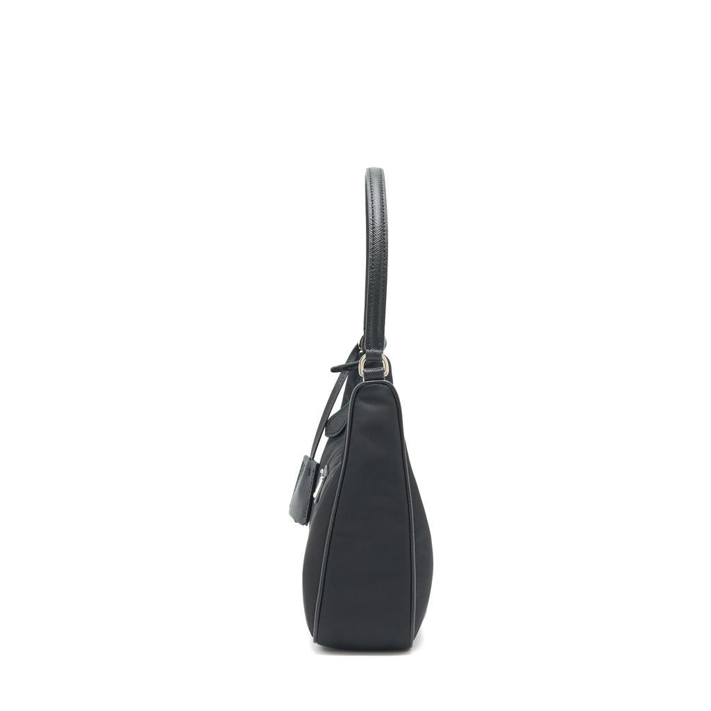PRADA REEDITION 2005 NYLON BAG BLACK SHW