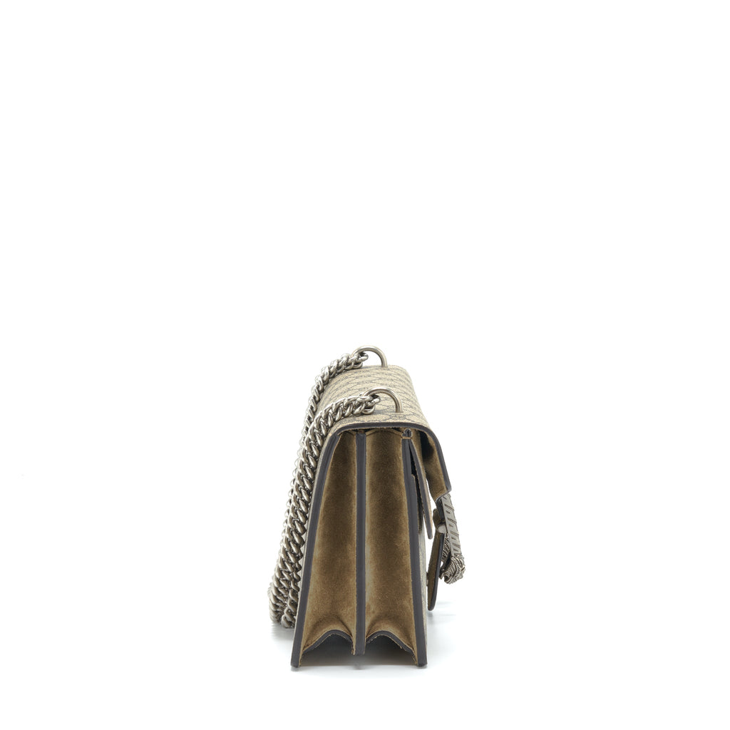 GUCCI DIONYSUS GG SHOULDER BAG GG SUPREME / BEIGE SHW
