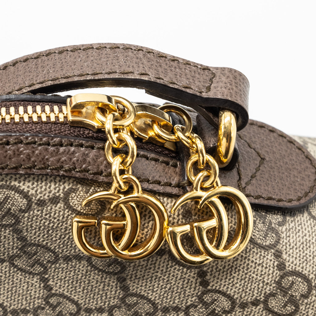 GUCCI OPHIDIA SHOULDER BAG GG SUPREME CANVAS GHW