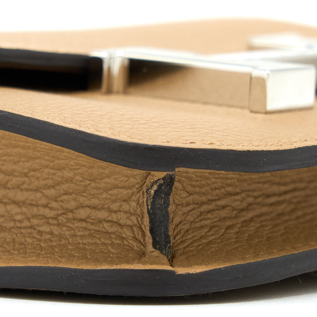 HERMES CONSTANCE SLIM EVERCOLOR CHAI / LIME SHW