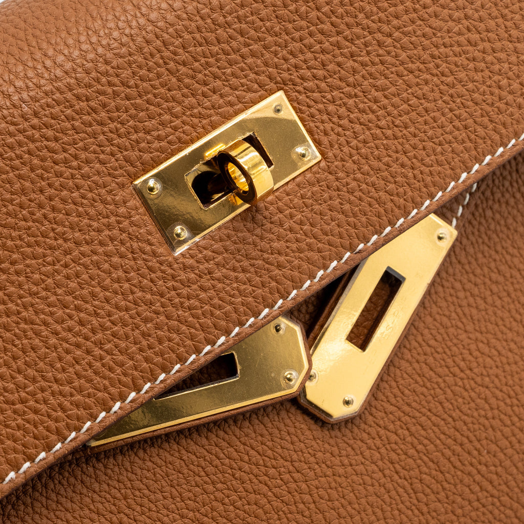 HERMES KELLY 28 TOGO GOLD GHW