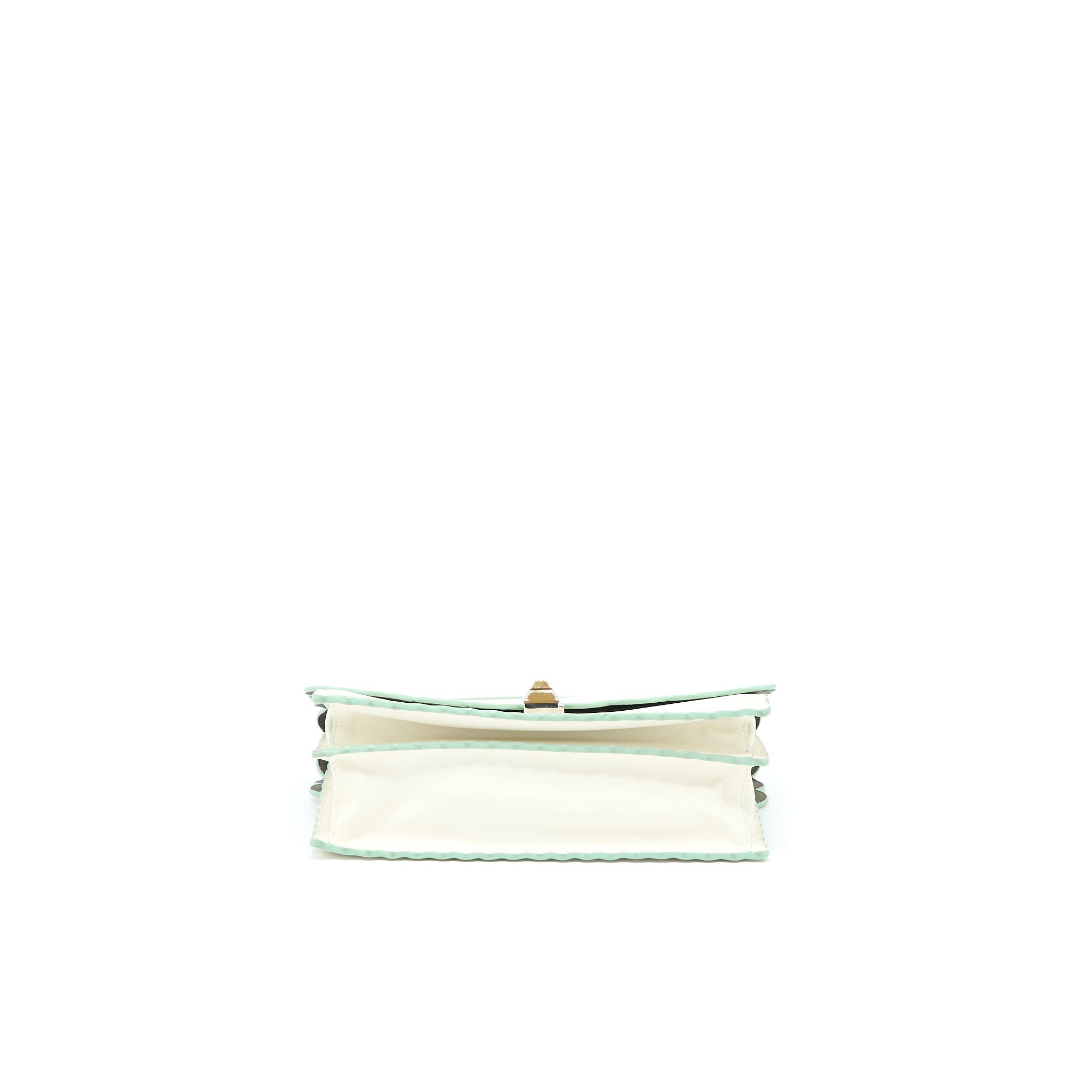 FENDI KAN I BAG CALFSKIN WHITE SHW
