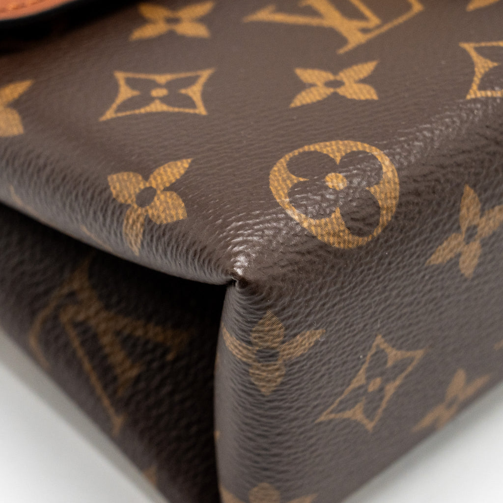 LOUIS VUITTON LOCK BB MONOGRAM CANVAS BROWN GHW
