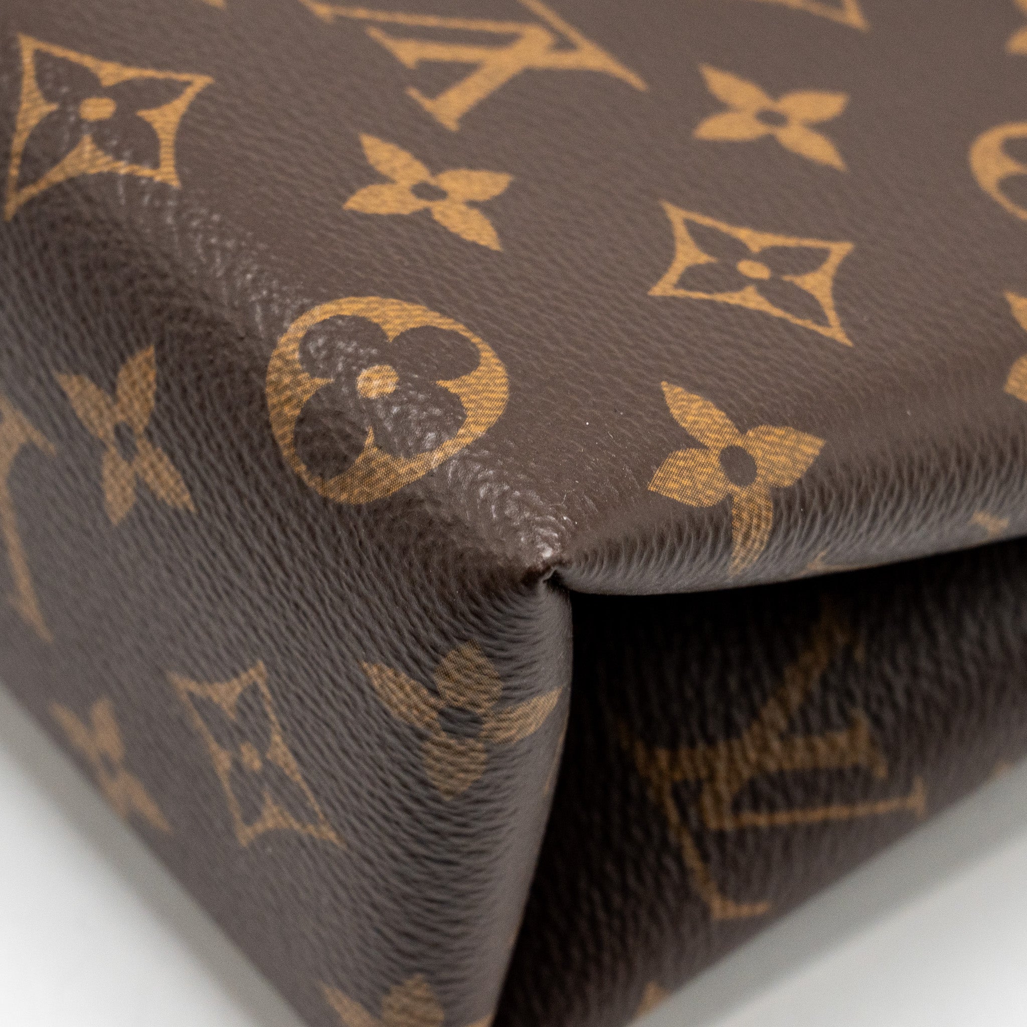 LOUIS VUITTON LOCK BB MONOGRAM CANVAS BROWN GHW
