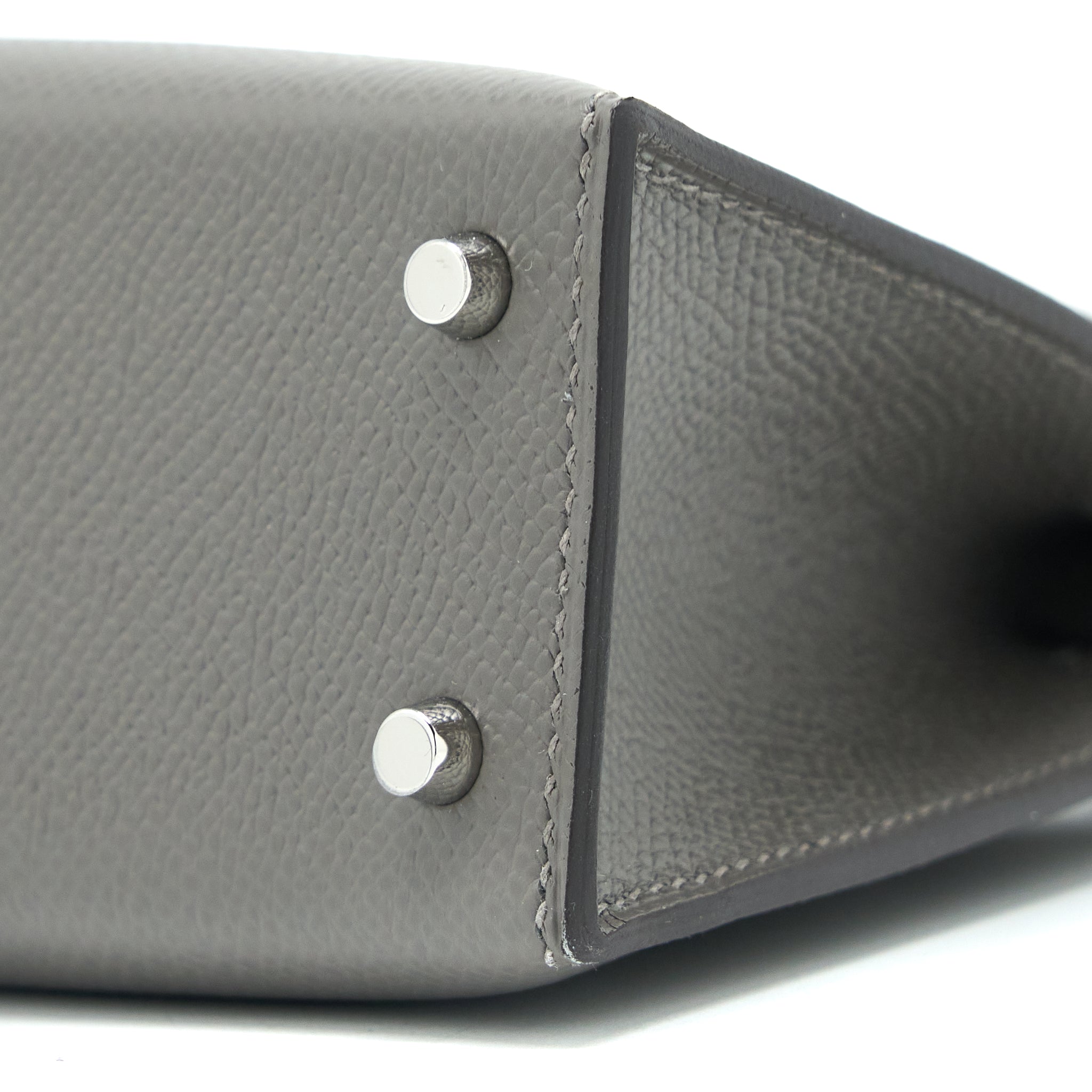 HERMES MINI KELLY II EPSOM 0L GRIS MEYER SHW