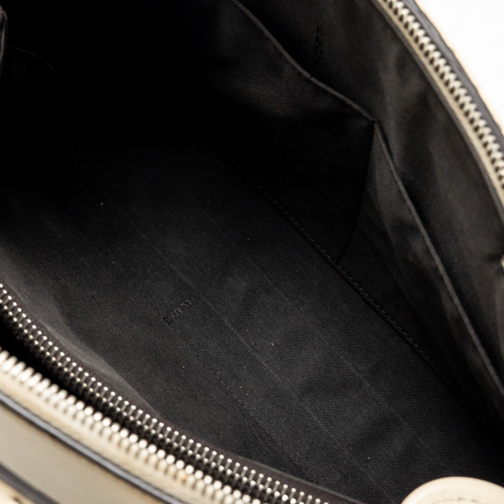 FENDI BY THE WAY BOSTON BAG CALFSKIN LIGHT BEIGE SHW