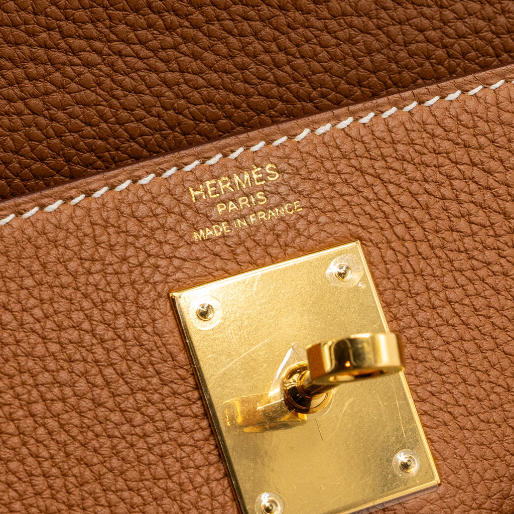 HERMES KELLY 28 TOGO GOLD GHW