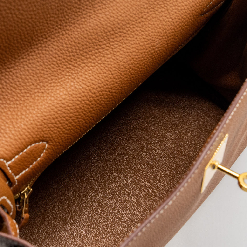 HERMES KELLY 28 TOGO GOLD GHW