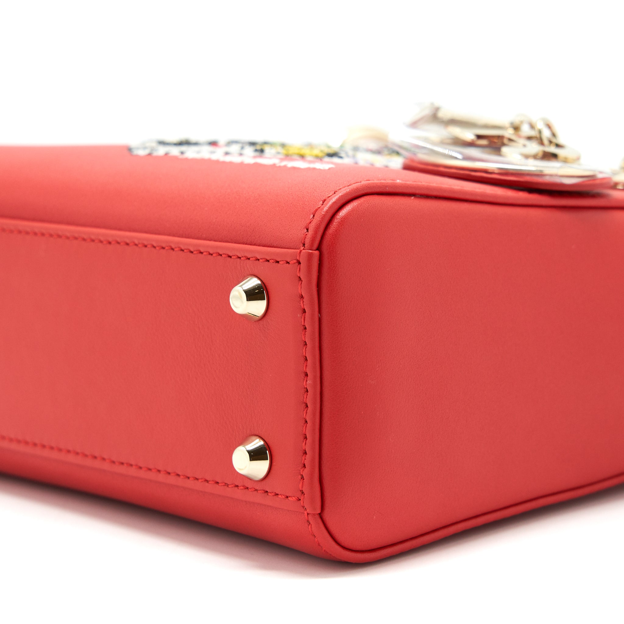 CHRISTIAN DIOR MINI LADY DIOR NIKI DE SAINT PHALLE SPECIAL EDITION LGHW