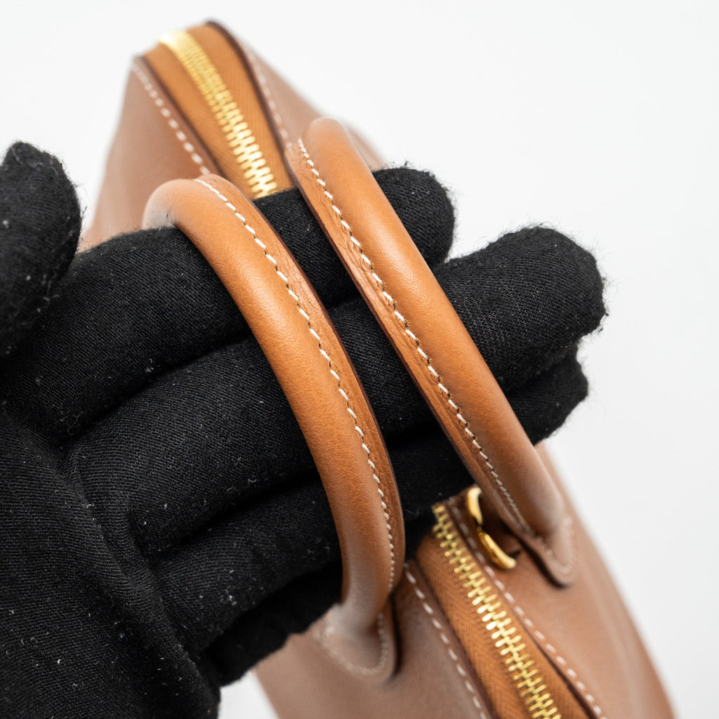 HERMES MINI BOLIDE 1923 EVERCOLOR GOLD GHW