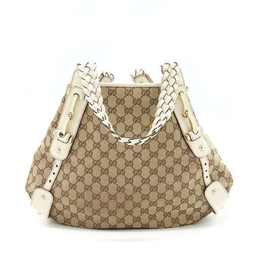 GUCCI TOTE BAG CANVAS GG SUPREME SHW