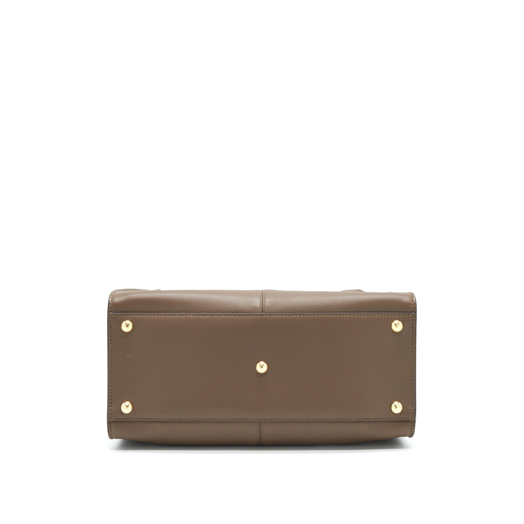 FENDI PEEKABOO X-LITE MEDIUM BROWN GHW