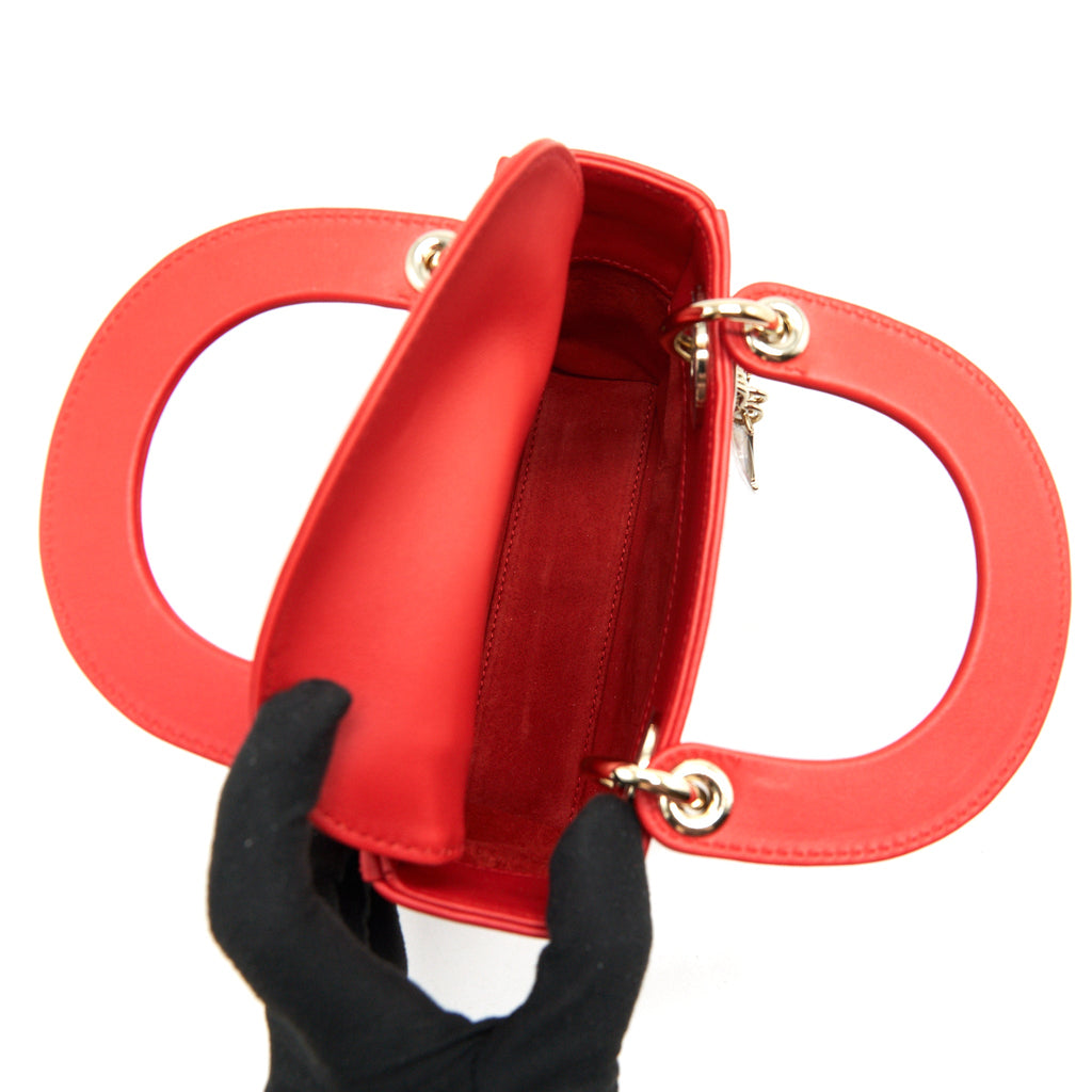 CHRISTIAN DIOR MINI LADY DIOR NIKI DE SAINT PHALLE SPECIAL EDITION LGHW
