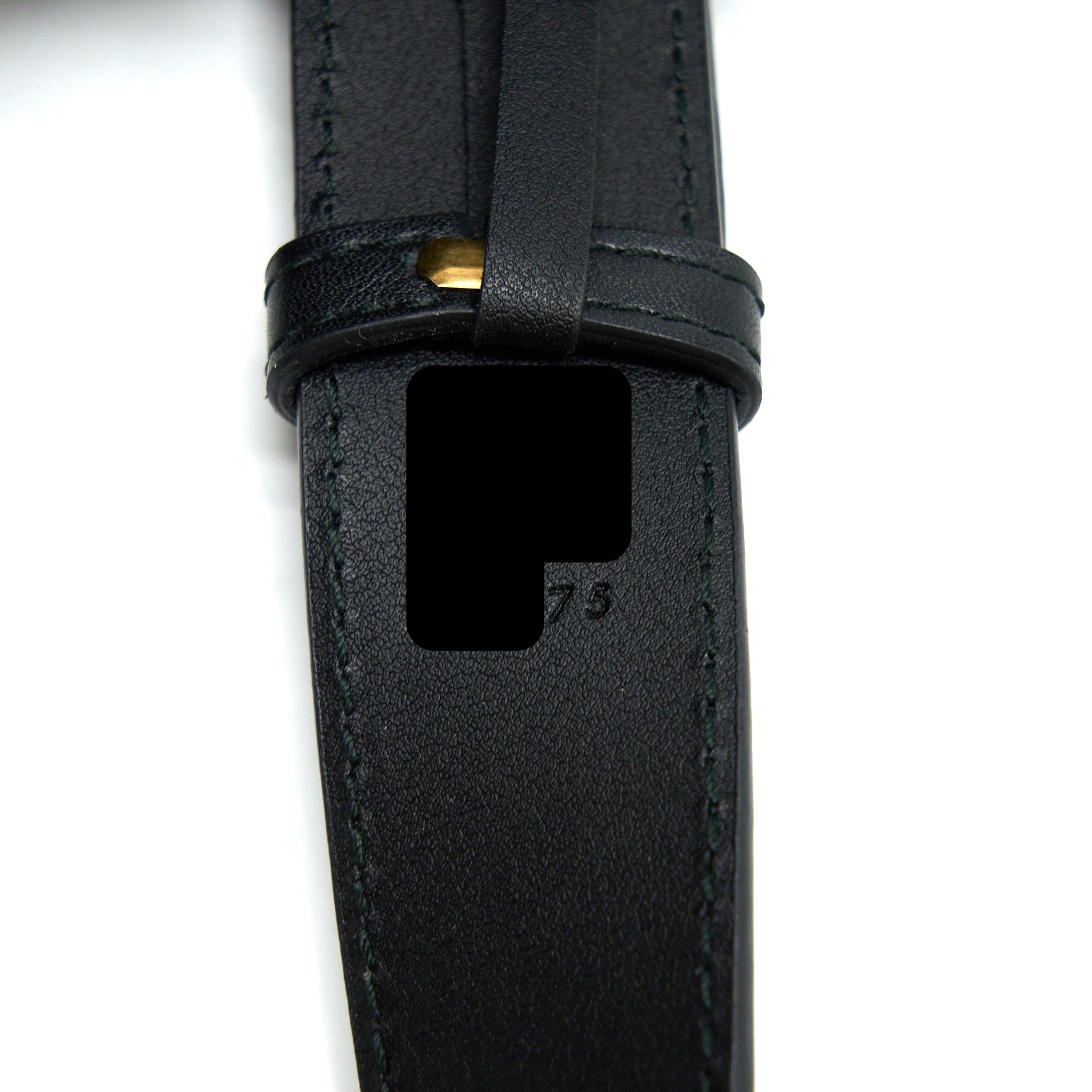 GUCCI SIZE95 MARMONT BELT BAG BLACK GHW