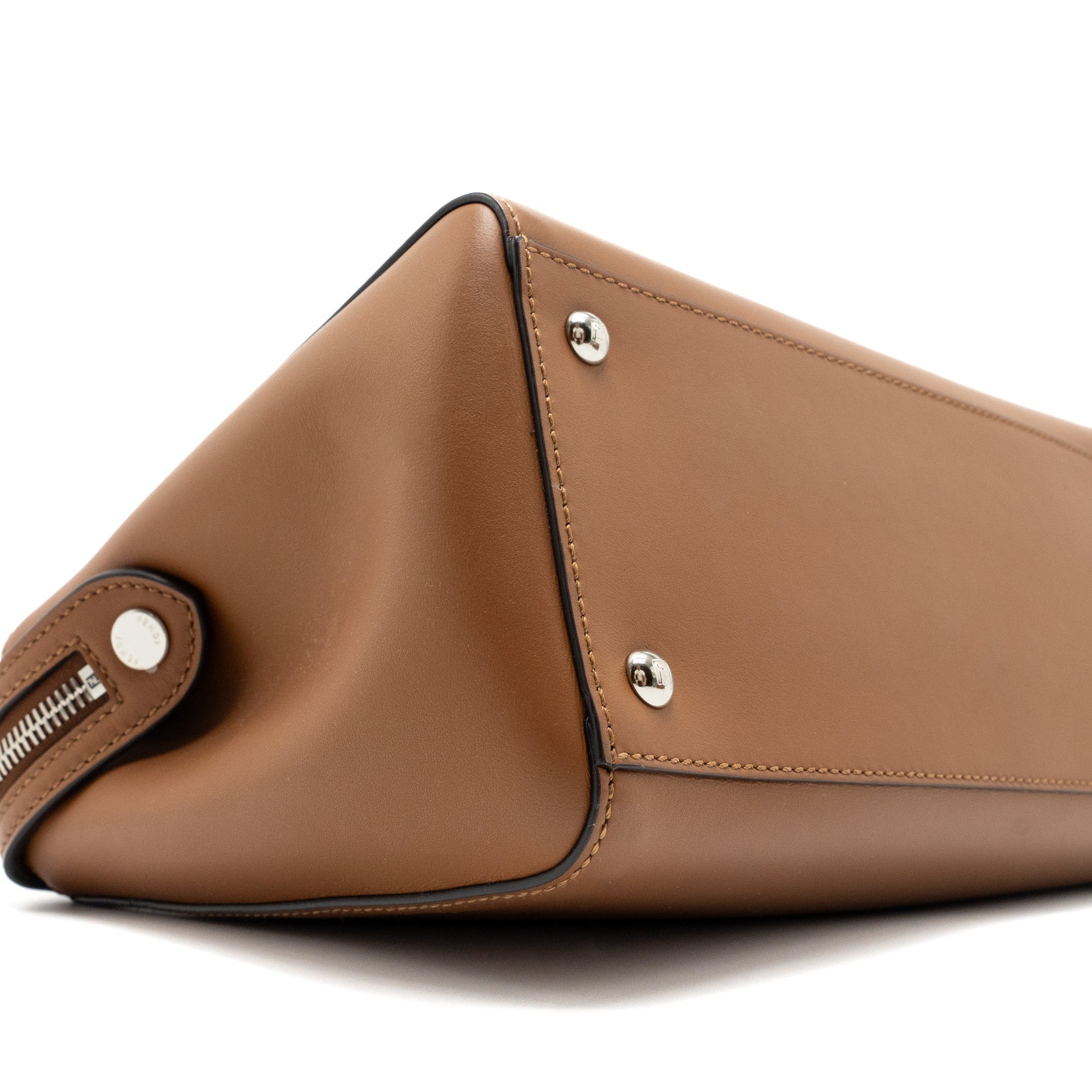 FENDI DOTCOM BAG CALFSKIN BROWN SHW