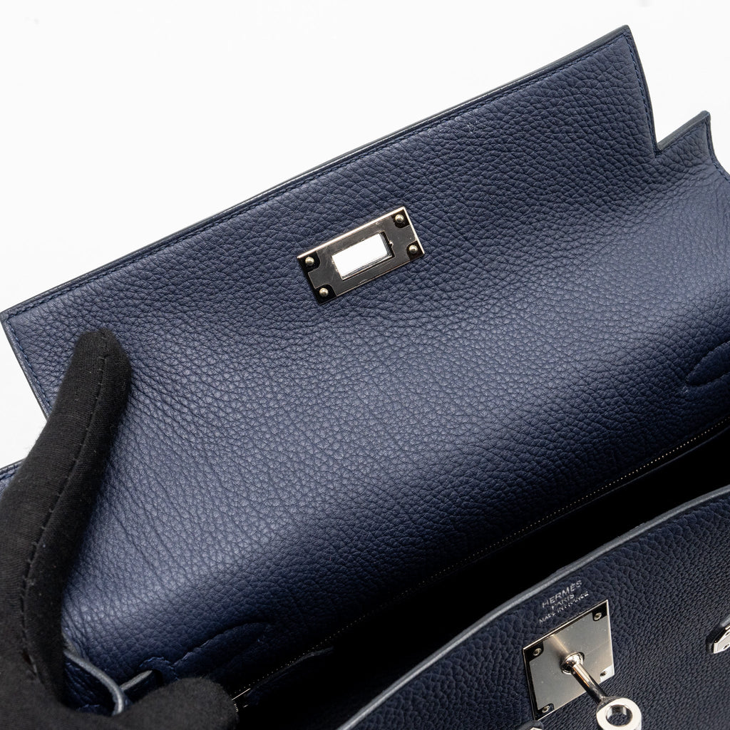 HERMES KELLY 28 TOGO BLUE NUIT SHW