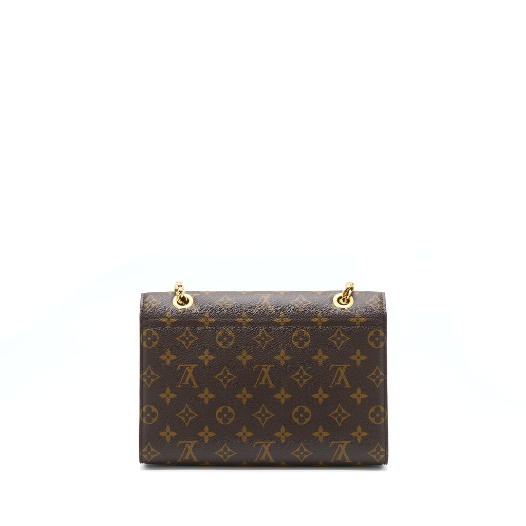 LOUIS VUITTON VICTOIRE M41730 BAG MONOGRAM CANVAS GHW
