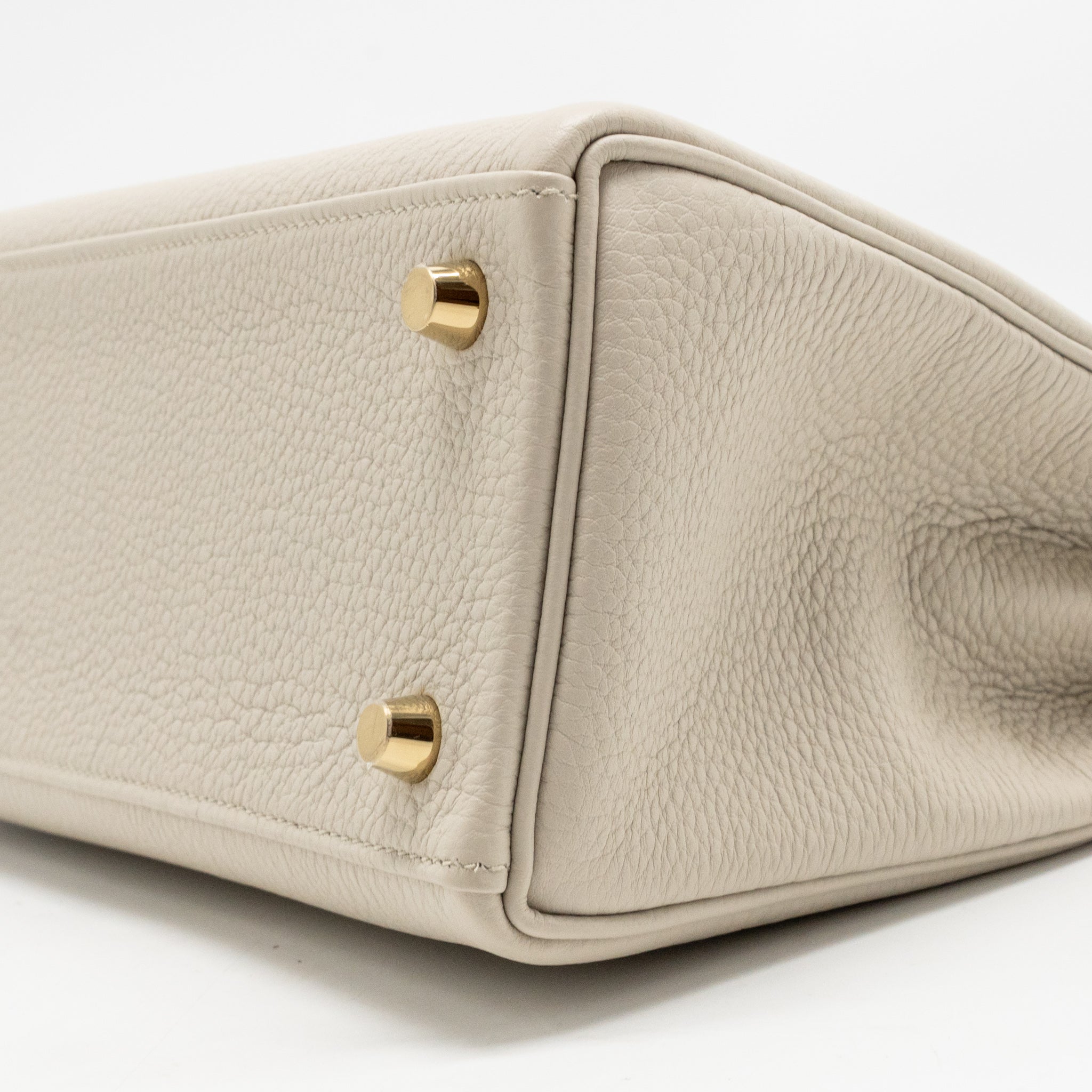 HERMES KELLY 25 TOGO 8L BETON GHW