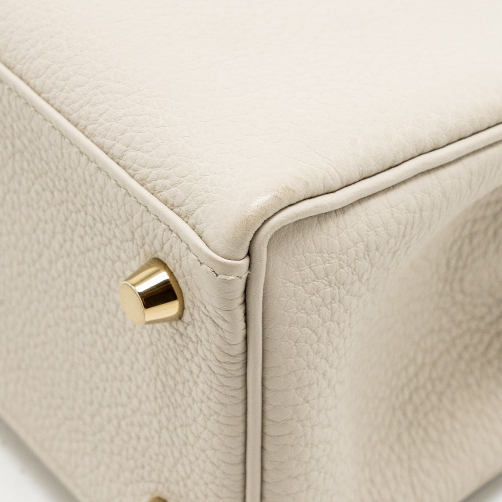 HERMES KELLY 25 TOGO 8L BETON GHW