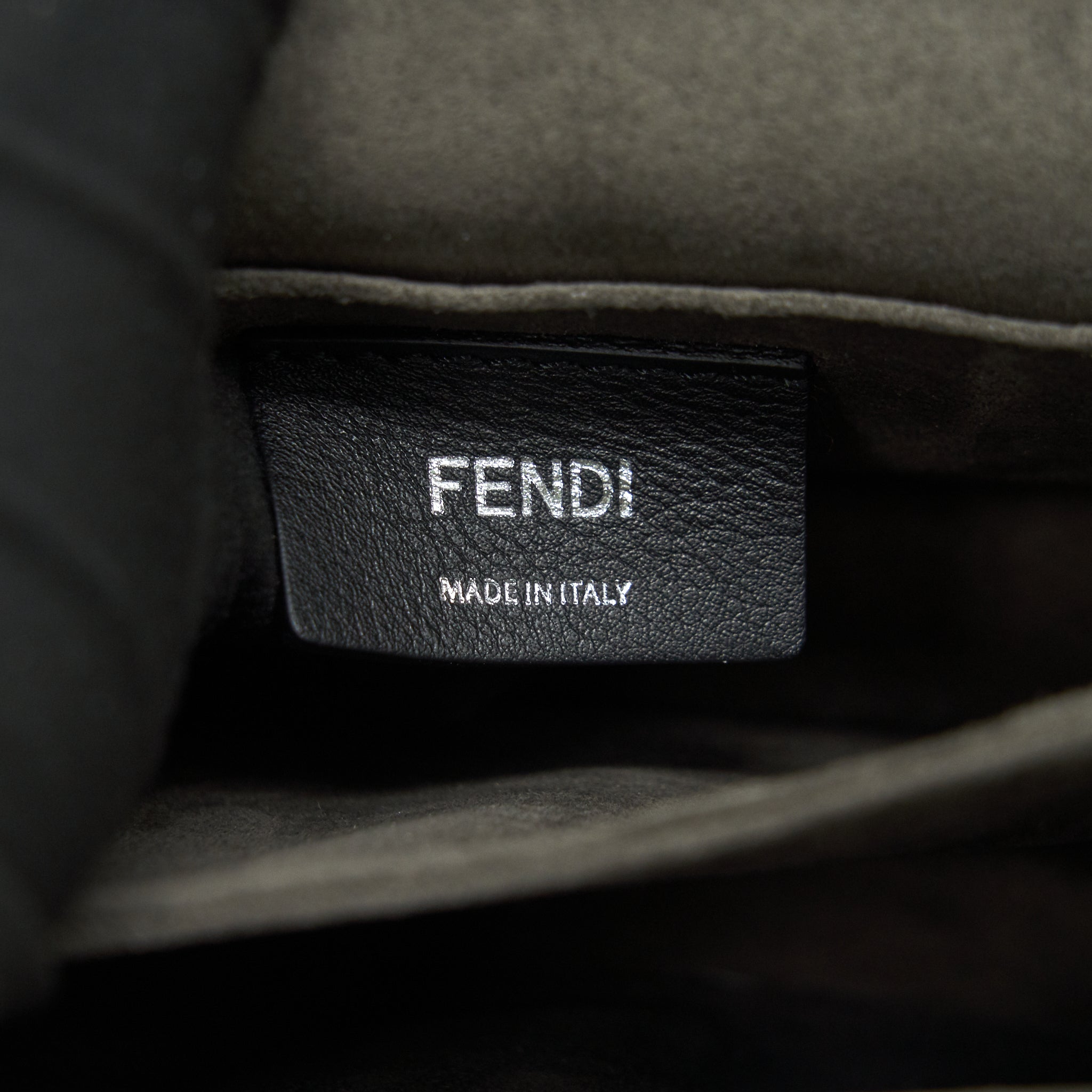 FENDI RUNWAY SMALL KAN I WITH STRAPS AND BAG CHARM