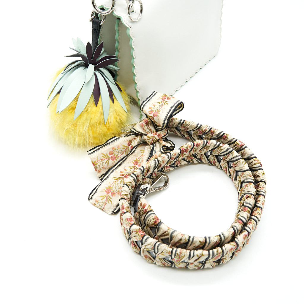 FENDI RUNWAY SMALL KAN I WITH STRAPS AND BAG CHARM