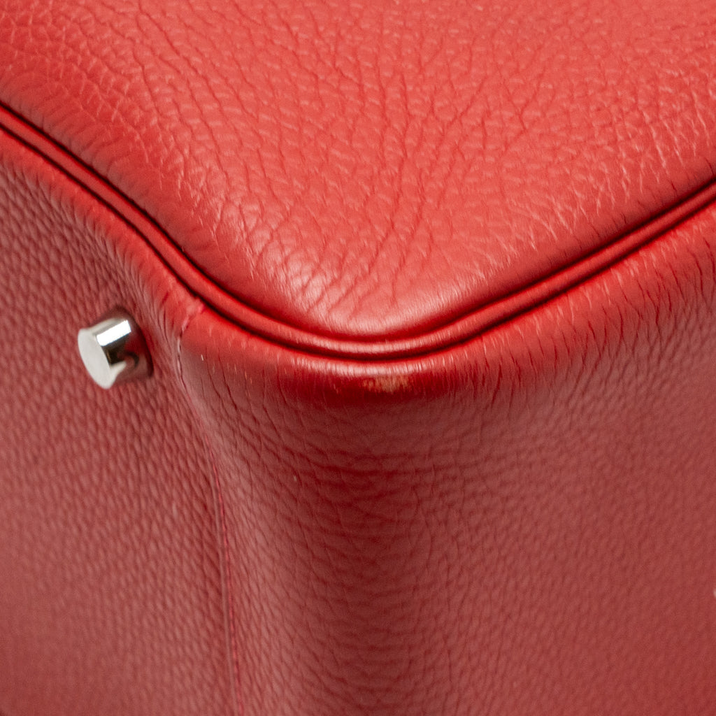 HERMES LINDY 34 CLEMENCE RED SHW