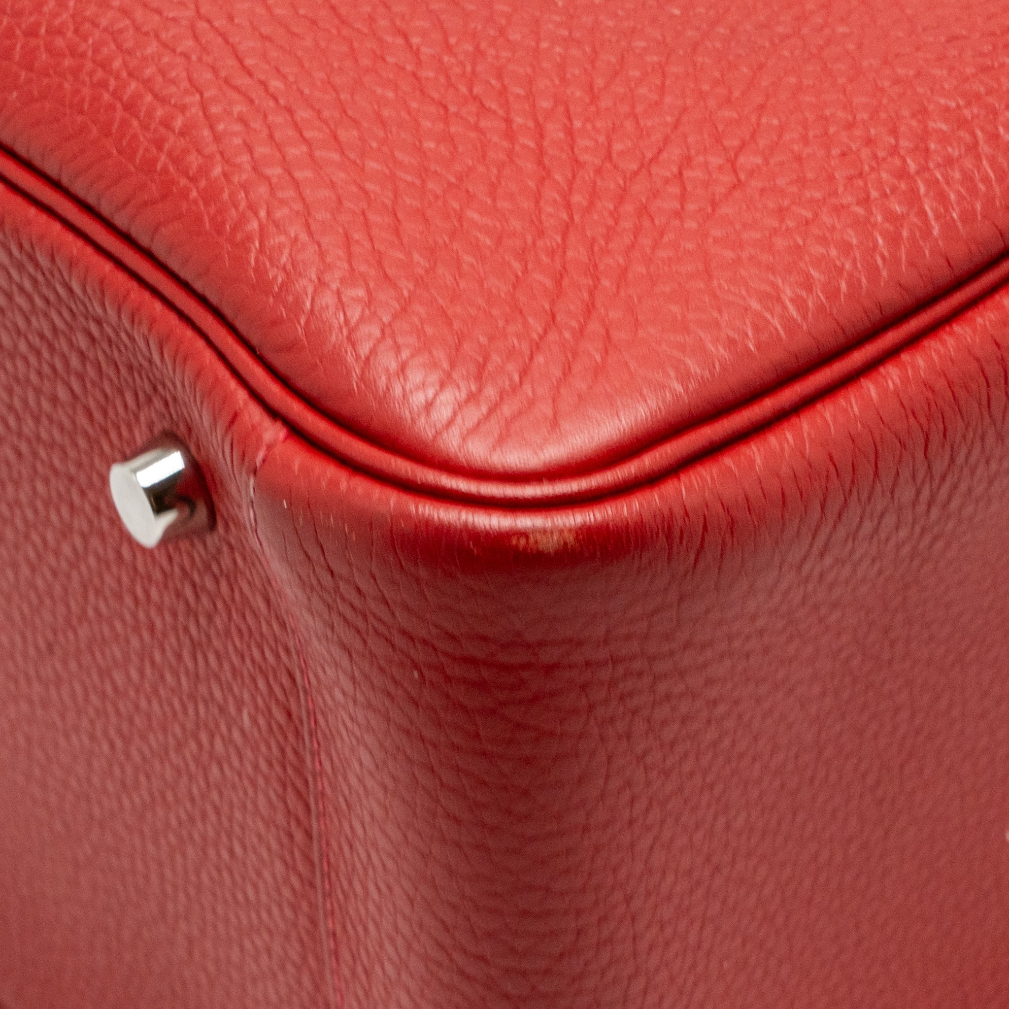 HERMES LINDY 34 CLEMENCE RED SHW