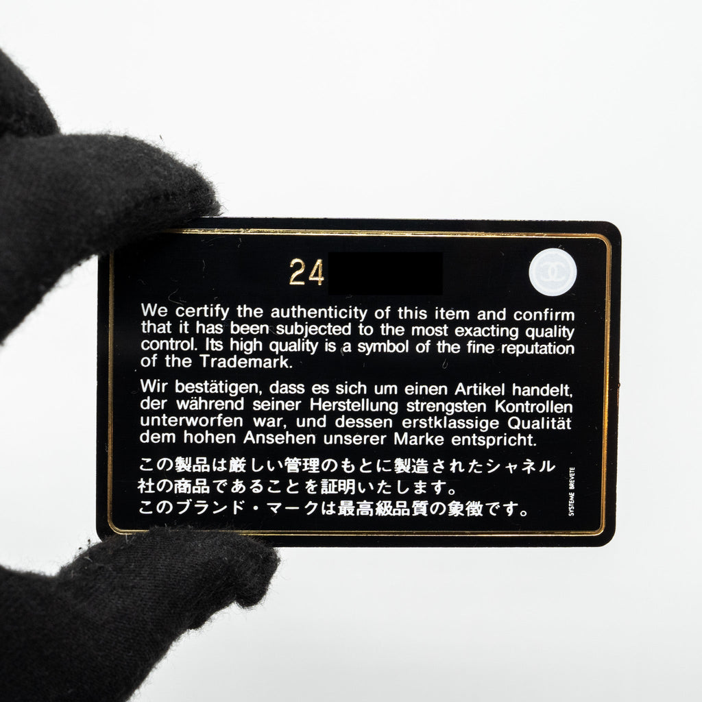 CHANEL ZIP CARD HOLDER CAVIAR BLACK GHW