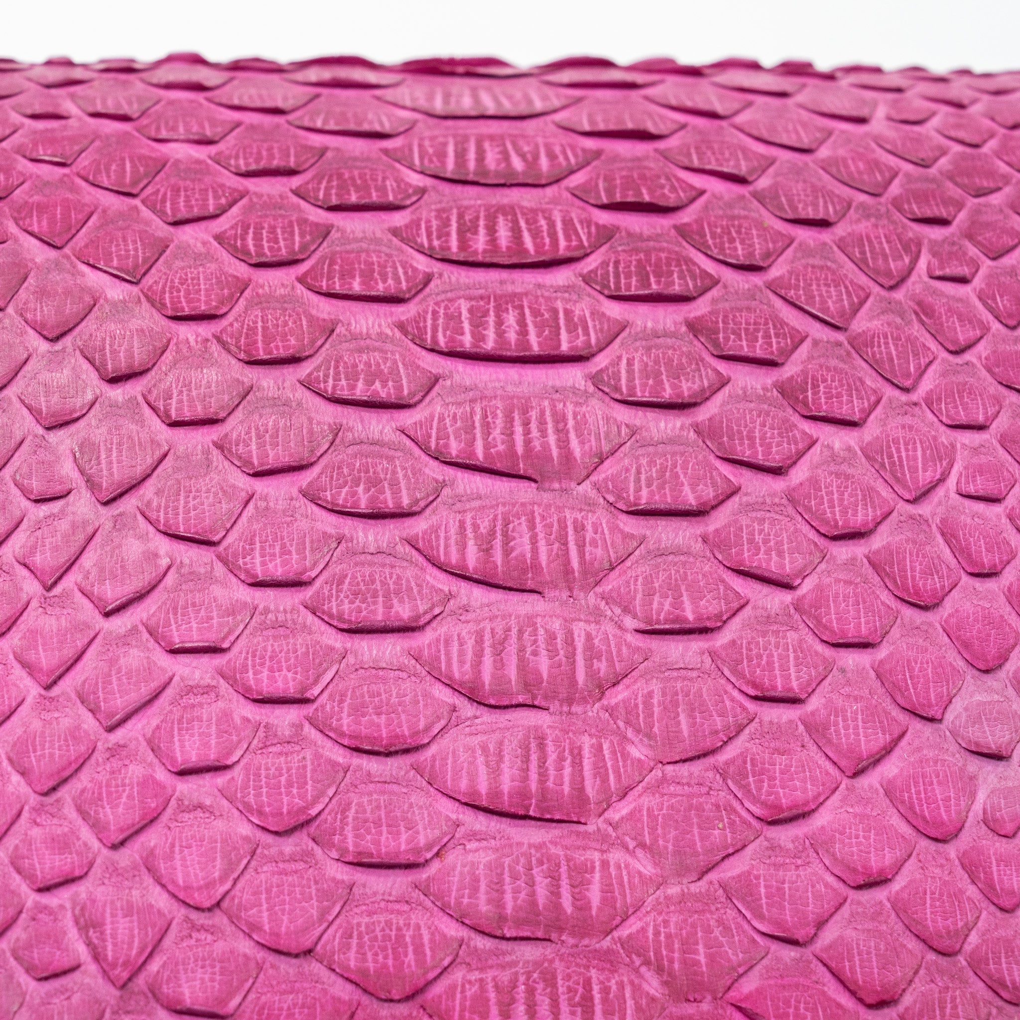 CHANEL MEDIUM BOY BAG PYTHON PINK BRUSHED SHW