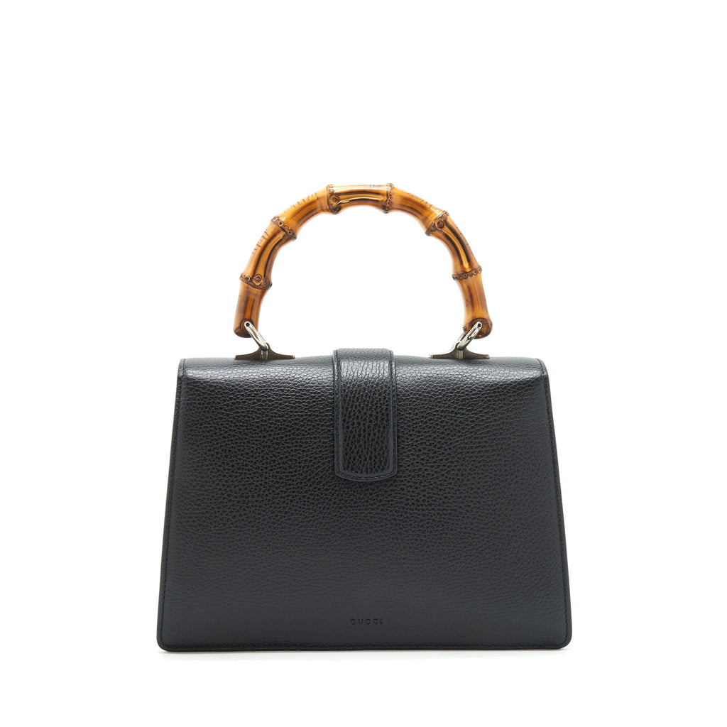 GUCCI BAMBOO 1947 DIONYSUS TOP HANDLE BAG BLACK