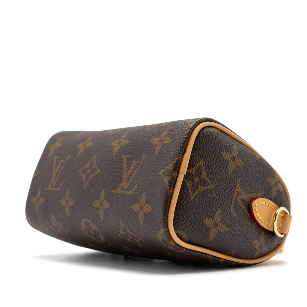 LOUIS VUITTON NANO SPEEDY MONOGRAM CANVAS GHW